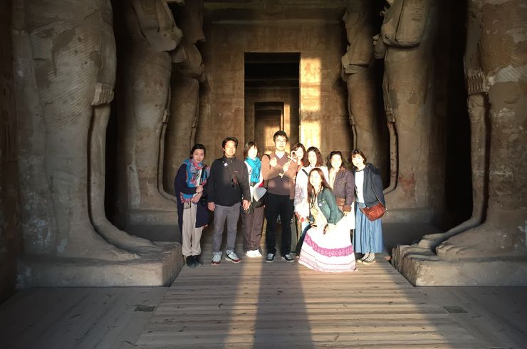 研修例、2015年古代エジプト文明探訪